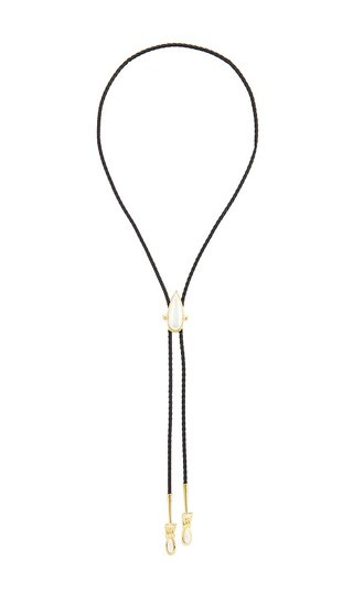 Madea Bolo Necklace in Gold & Pearl | Revolve Clothing (Global)