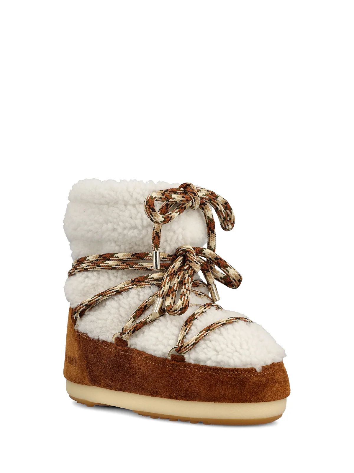 Moon Boot Icon Low-Top Shearling Boots | Cettire Global
