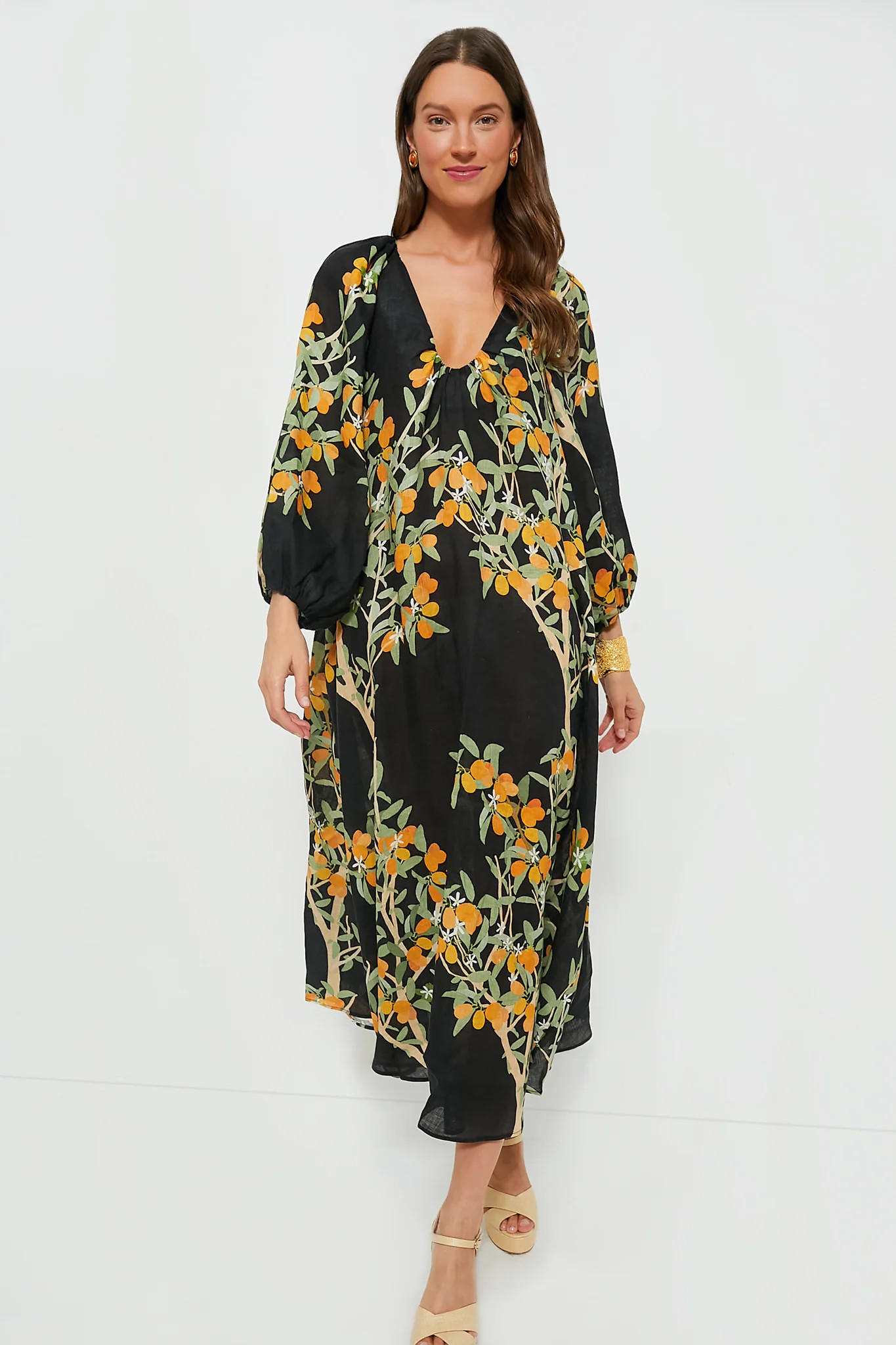 Kumquat Georgette Dress | Tuckernuck (US)