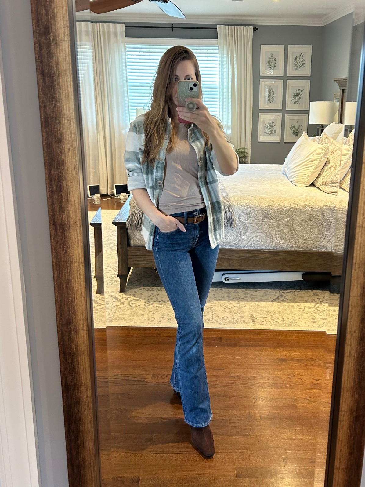 FallOOTD - nothing beats a casual plaid shacket and boot cut jeans.



#LTKStyleTip #LTKFindsUnder50 #LTKOver40