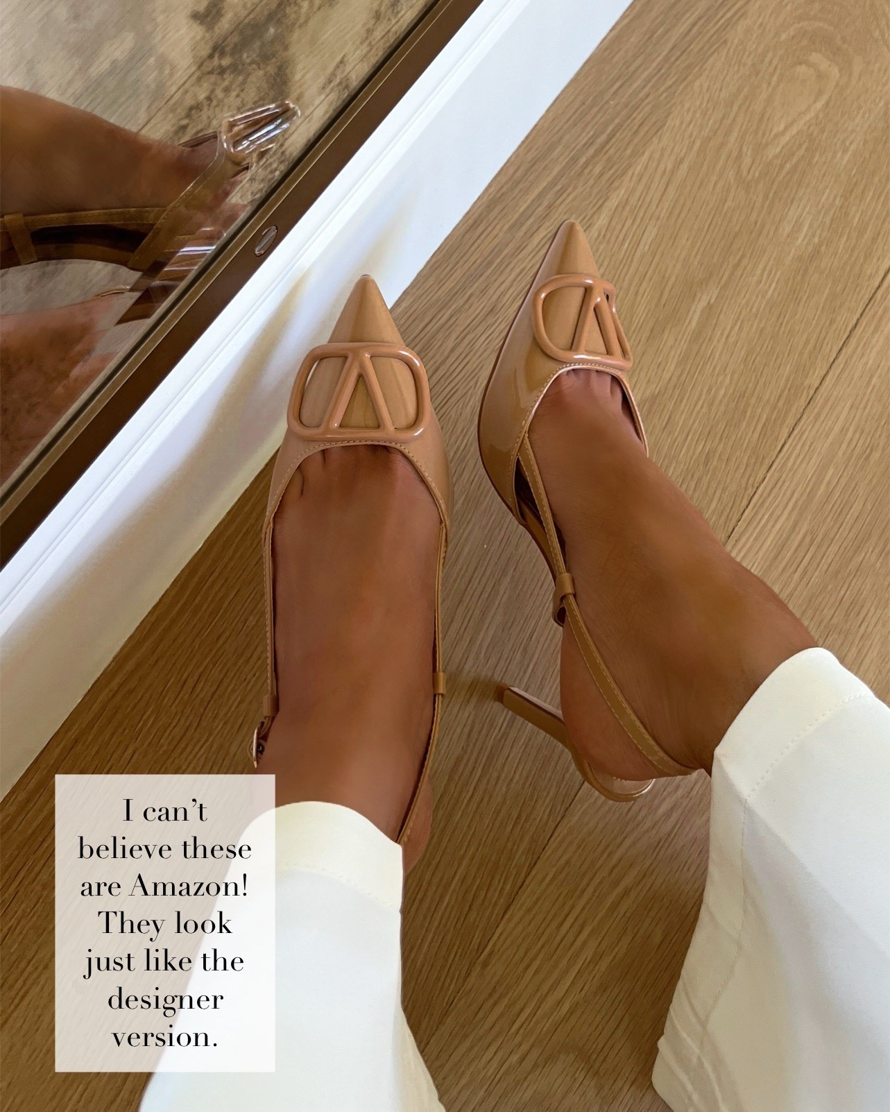 Amazon Valentino inspired heels! These slingback pumps look just like Valentino but they’re way more affordable. Pair them with skirts, trousers or dresses for a chic summer look.

#LTKOver40 #LTKmomlife #LTKPetite