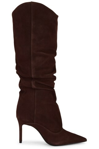 Schutz Maryana Up Slouch Boot in Root Brown from Revolve.com | Revolve Clothing (Global)
