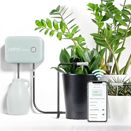 LetPot Automatic Watering System for Potted Plants, [New Wi-Fi & App Control] Drip Irrigation Kit... | Amazon (US)