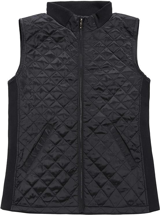 Bienzoe Women Quilted Casual Vest: Lightweight Packable Sleeveless Jacket | Amazon (US)