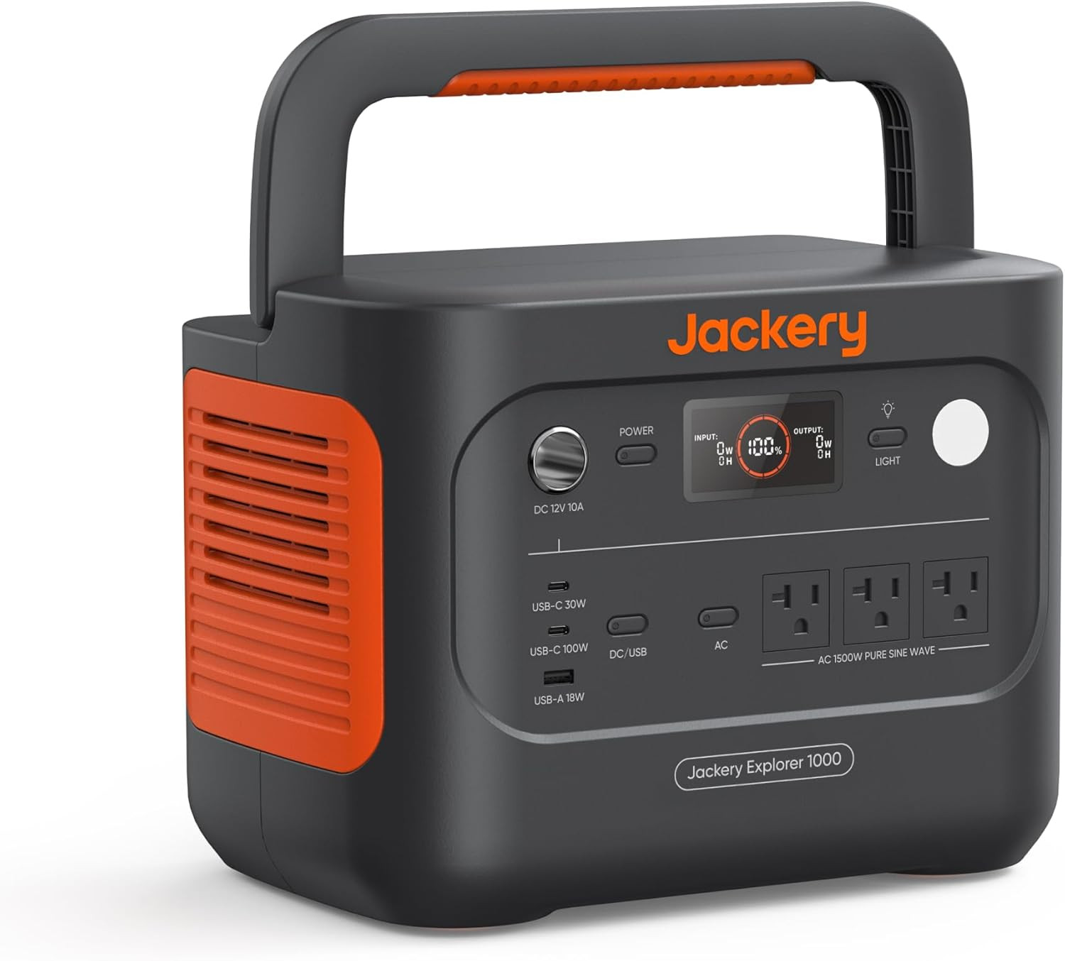 Jackery Explorer 1000 v2 Portable Power Station,1070Wh LiFePO4 Battery,1500W AC/100W USB-C Output... | Amazon (US)