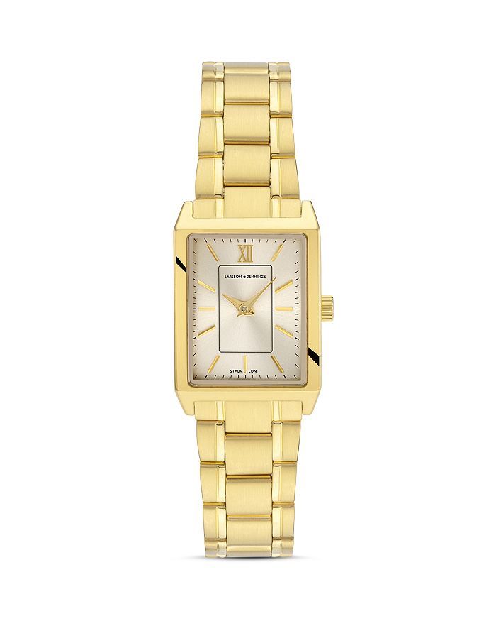 WeWoreWhat for Larsson & Jennings Gold-Tone Link Bracelet Watch, 22mm | Bloomingdale's (US)