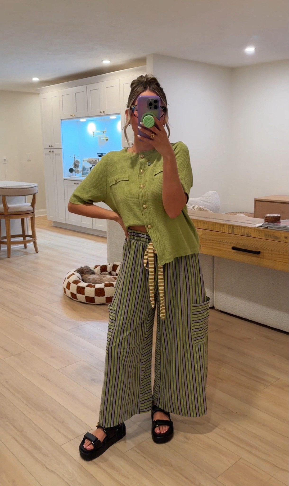 I’m wearing size small in both the top and bottoms. Size 7 in the shoes! All tts for me. My exact Popsocket is sold out so I linked another color! Eye Buy Direct - CHARLIE2024 

#LTKStyleTip #LTKFindsUnder50 #LTKFindsUnder100