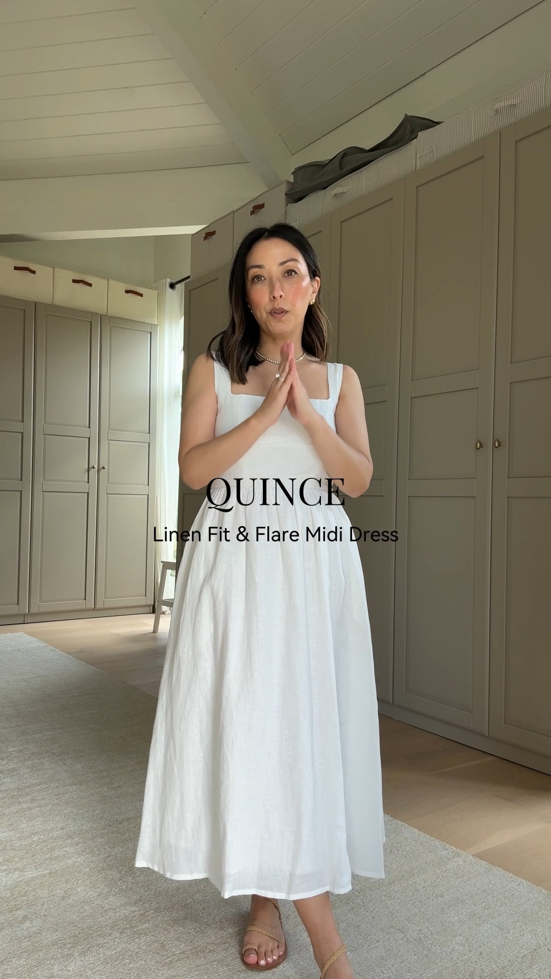 The most versatile midi dress that’s also petite-friendly. Lined linen and such a great fit  

Linen fit & flare dress xs
Cashmere cardigan small

#LTKSeasonal #LTKPetite #LTKmomlife