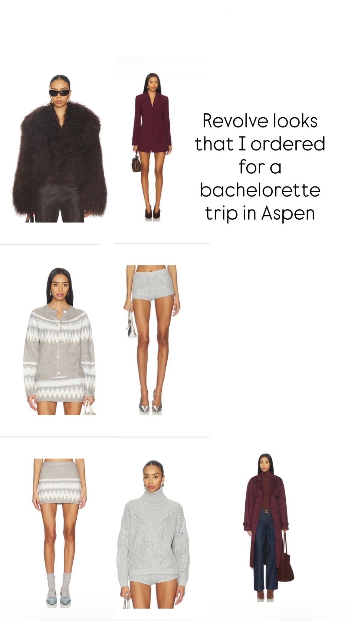 Winter outfits for a bachelorette trip on Aspen. Après ski vibes  

#LTKTravel #LTKWedding #LTKSeasonal