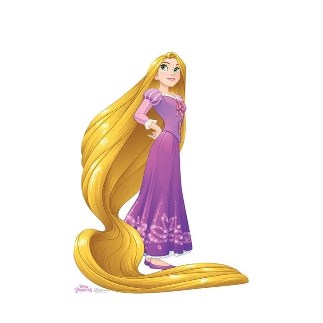 61 x 44 in. Rapunzel - Disney Princess Friendship Adventures Cardboard Standup | Walmart (US)