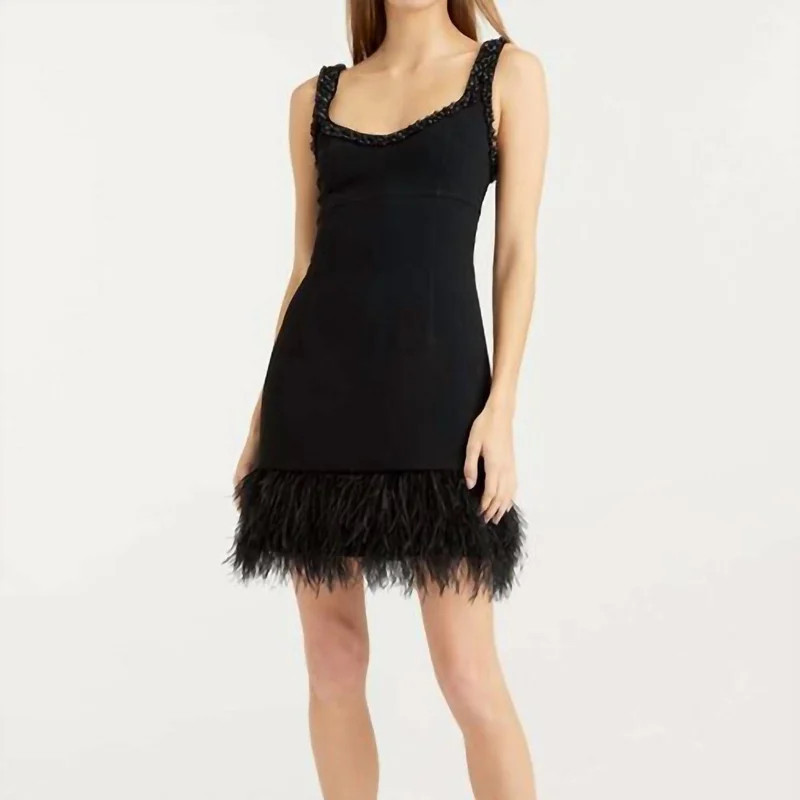Cinq à Sept Stellah Dress - Black - 8 | Verishop