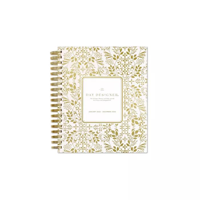 2020 Planner 8"x 10" Fairytale White - Day Designer for Blue Sky | Target