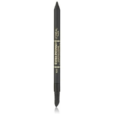 Loreal Paris Extra-Intense Pencil Eyeliner Black 0.03 Oz; (Packaging May Vary) | Walmart (US)