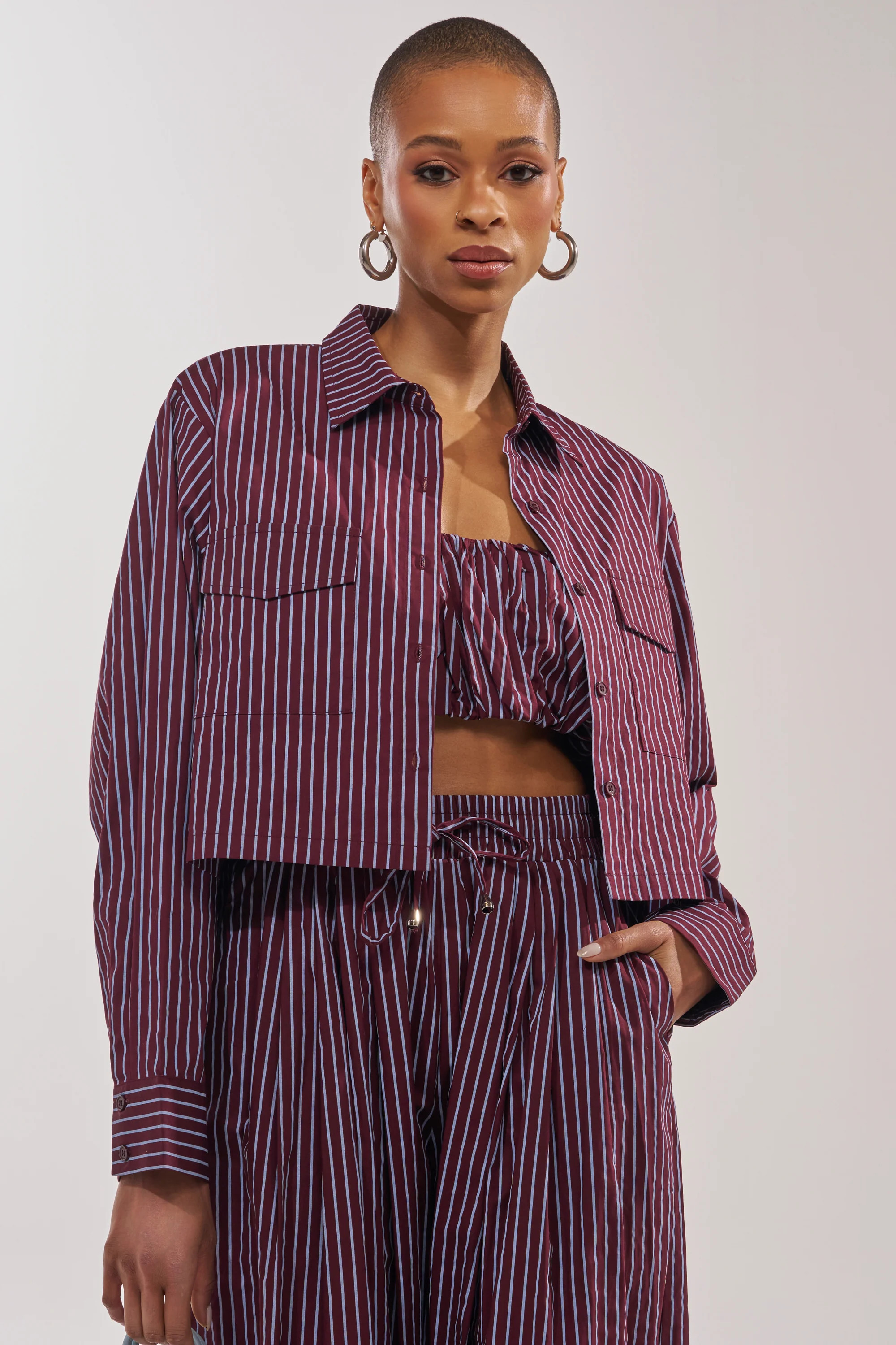AKIRA Could Be Diff Button Down Top | Size 1X | AKIRA