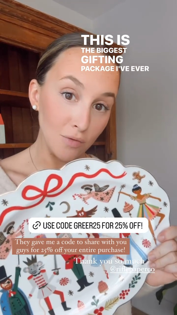  They gave me a code to share with you guys for 25% off your entire purchase!  Use code GREER25 !! 



#LTKHoliday #LTKHome #LTKSeasonal