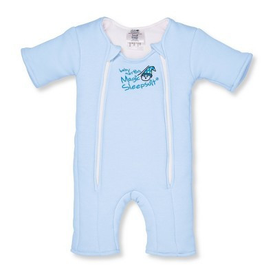 Baby Merlin's Magic Sleepsuit Swaddle Wrap Transition Product - 3-6 Months - Blue | Target