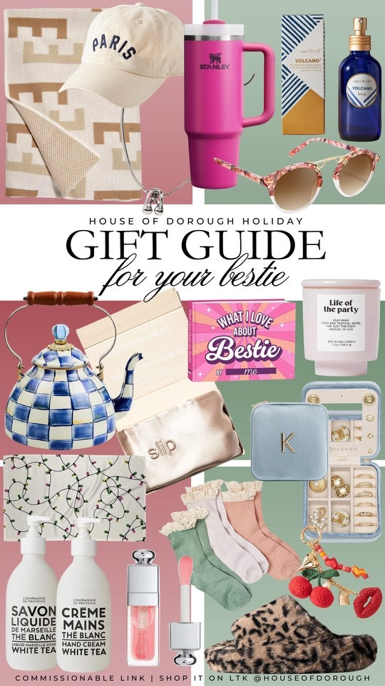 Gift guide for your bestie! 


Gift guide, christmas gifts, holiday gifts, gifts for her, gifts for friends, trendy gifts, gift ideas

#LTKGiftGuide #LTKSeasonal #LTKHoliday