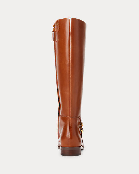 Brystol Burnished Leather Riding Boot | Ralph Lauren (UK)