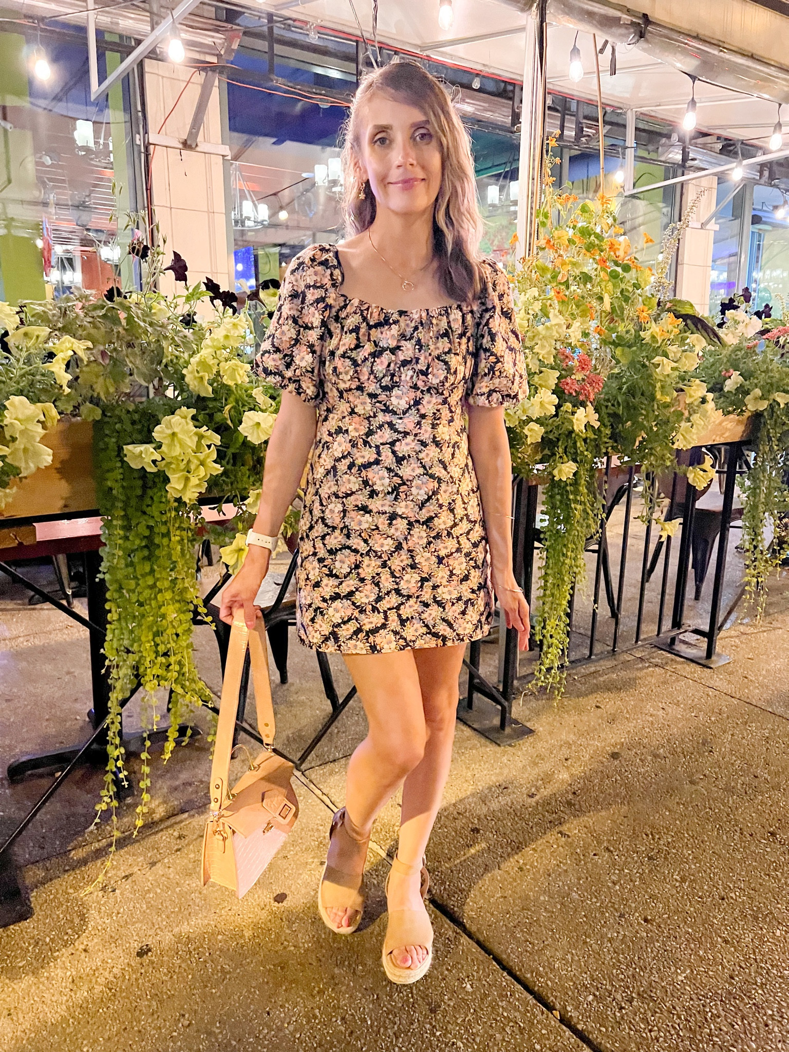 Floral mini dress with cute back cutout. Wearing small.

#LTKstyletip #LTKFind #LTKunder50