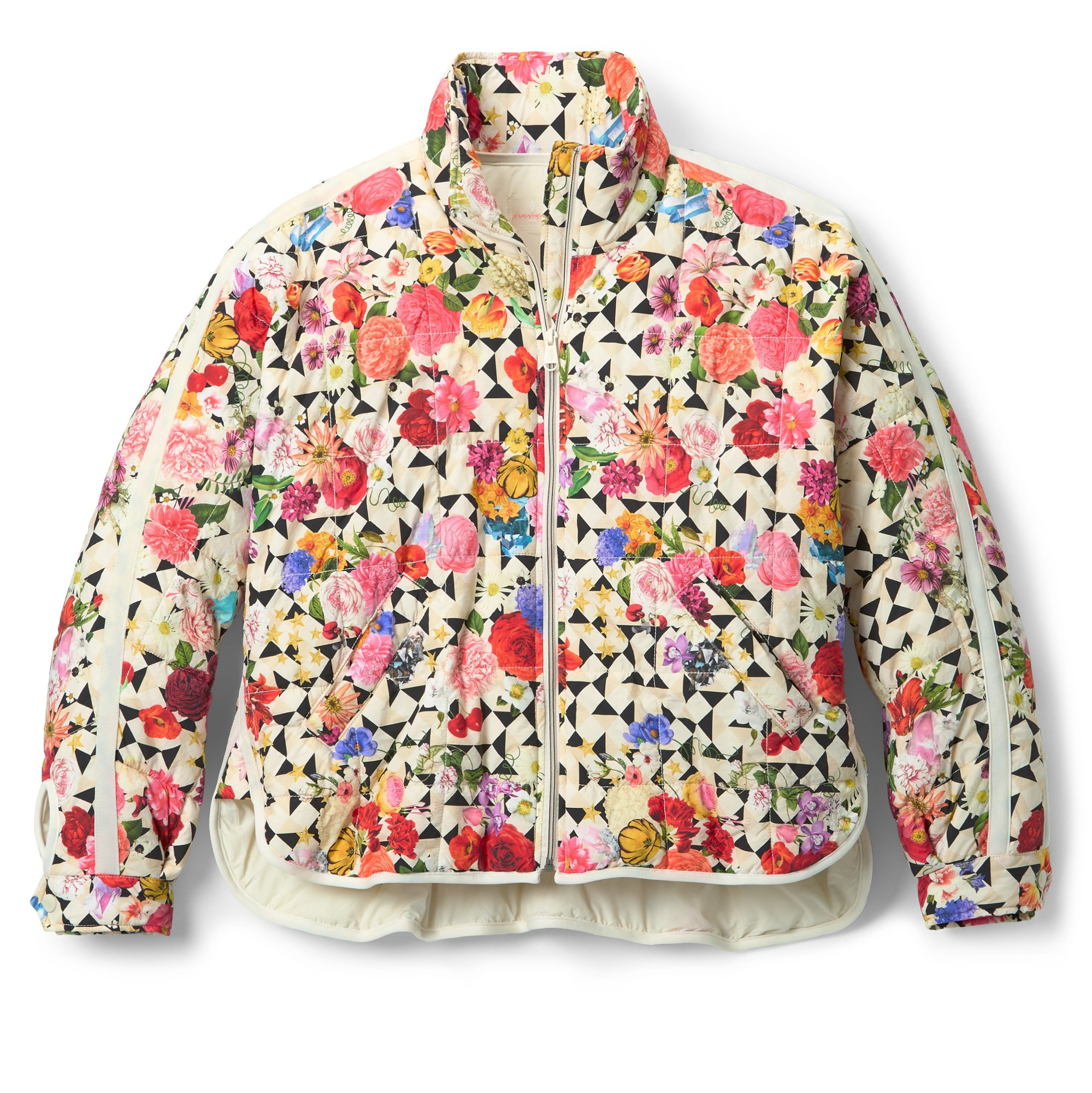 FP Movement Women's Pippa Packable Printed Puffer Insulated Jacket Pink M | REI