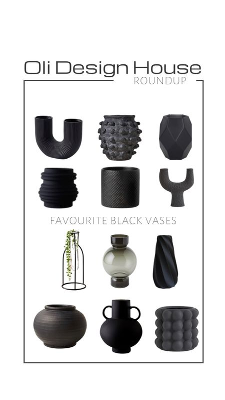 My favourite black vases!

#LTKunder50 #LTKFind #LTKhome