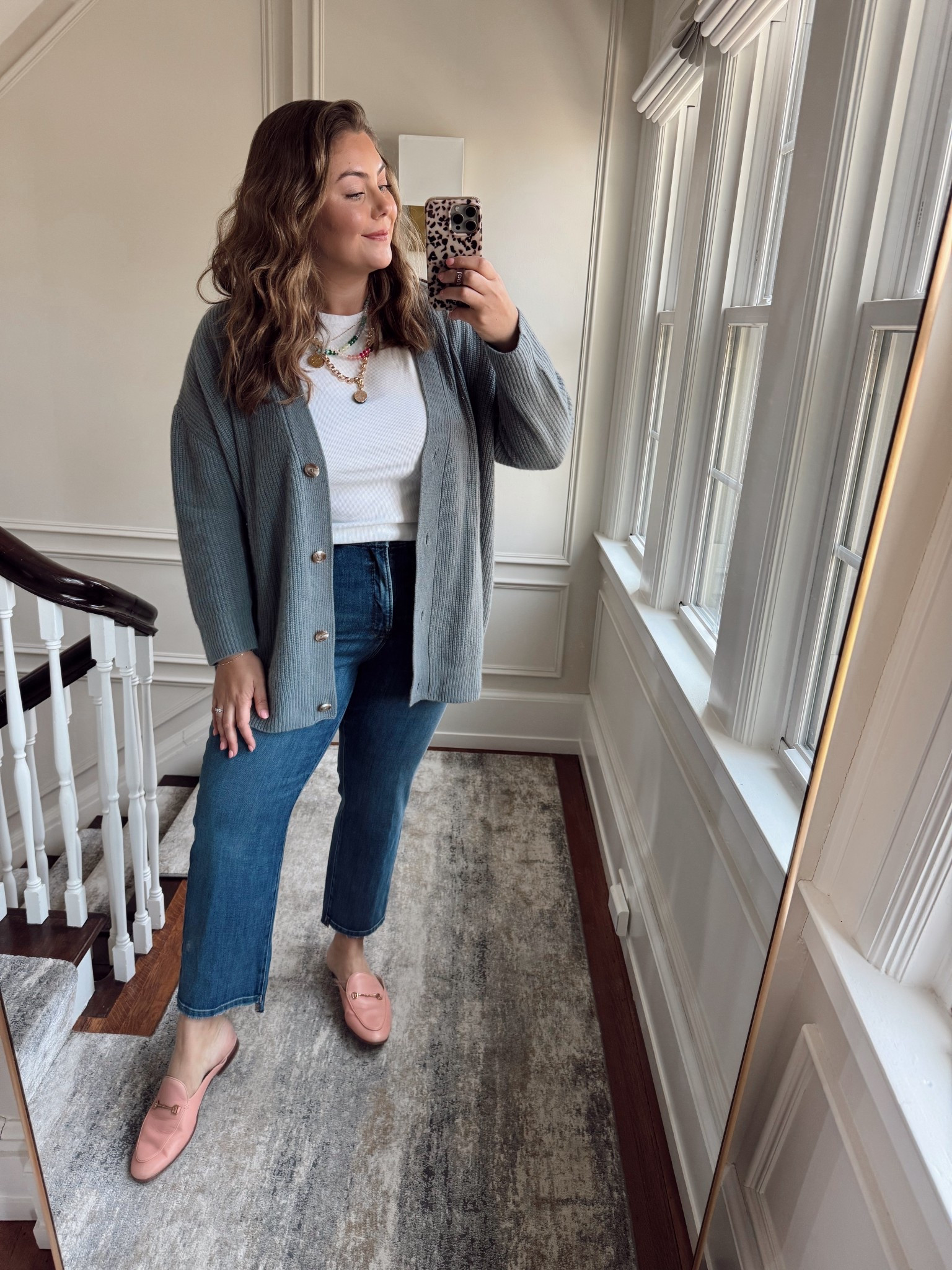 Wearing size 18 in jeans, 1X in cardigan, 2X in T-shirt

#LTKStyleTip #LTKPlusSize #LTKSeasonal