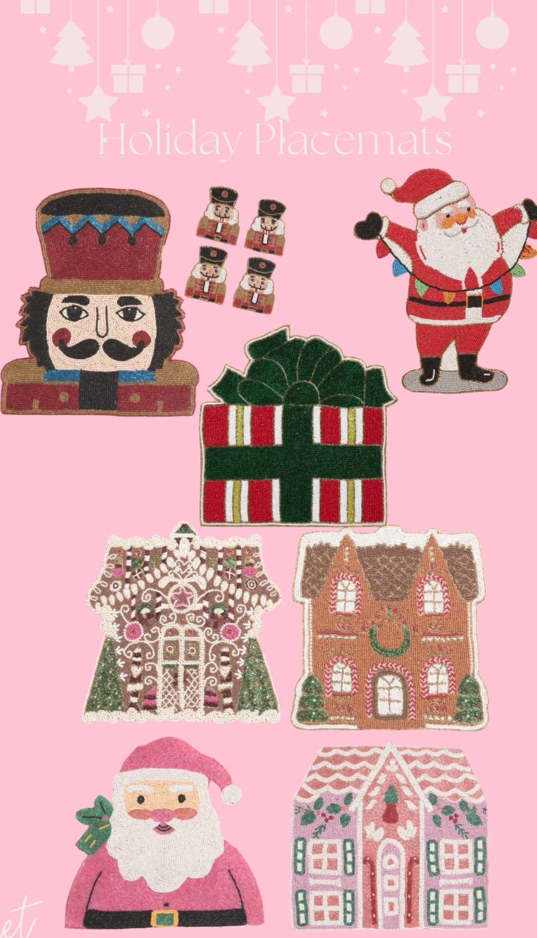 Holiday placemat,  tjmaxx, marshalls, hostess, holiday hosting 

#LTKFindsUnder100 #LTKHoliday #LTKFindsUnder50