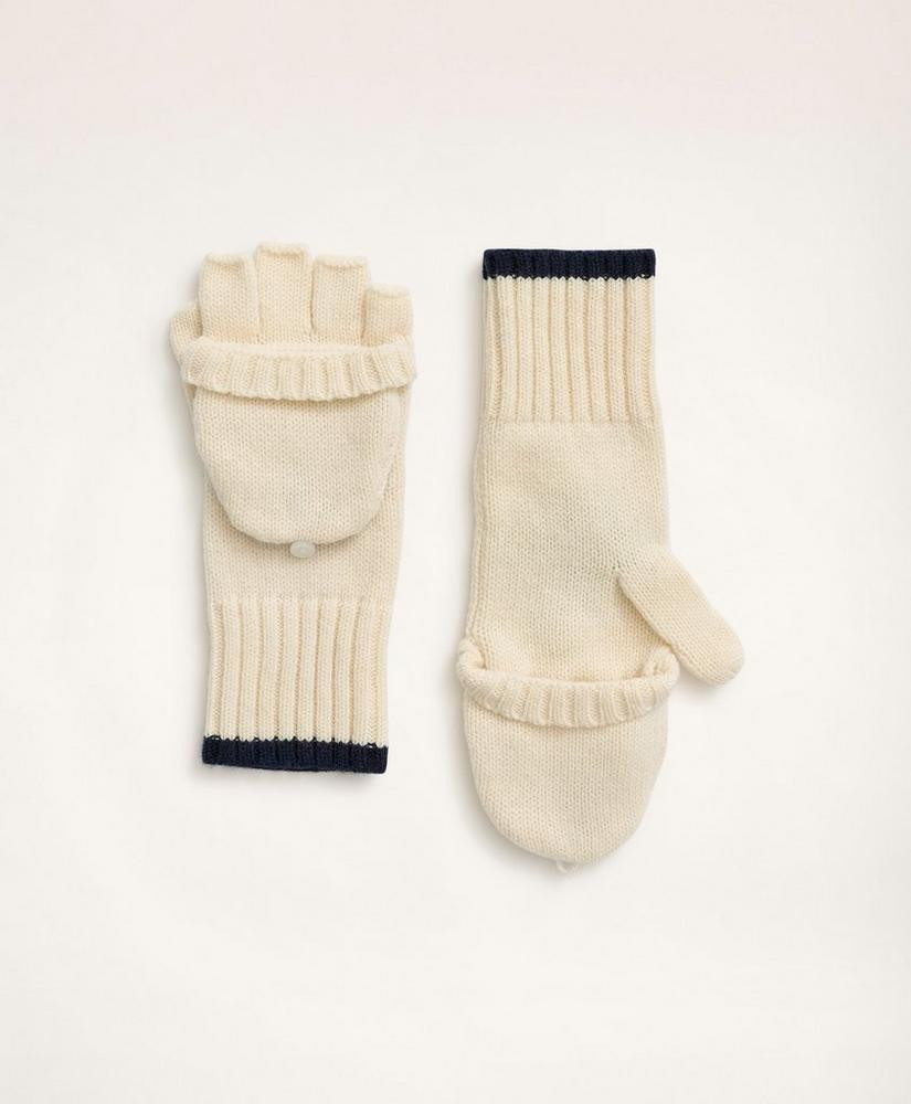 Wool Cashmere Knit Snowflake Gloves | Brooks Brothers