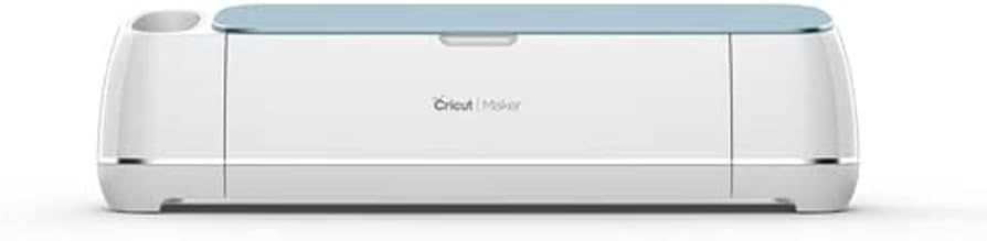 Amazon.com: Cricut Maker in Blue & Digital Content Library Bundle - Smart Cutting Machine - Cuts ... | Amazon (US)