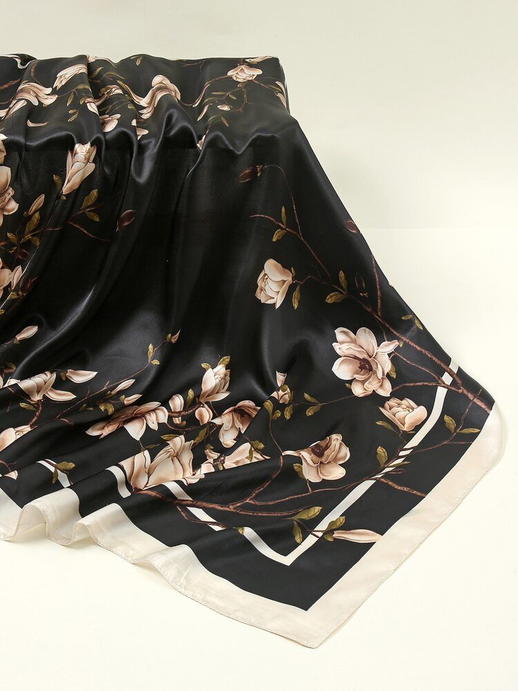 Flower Print Scarf | SHEIN