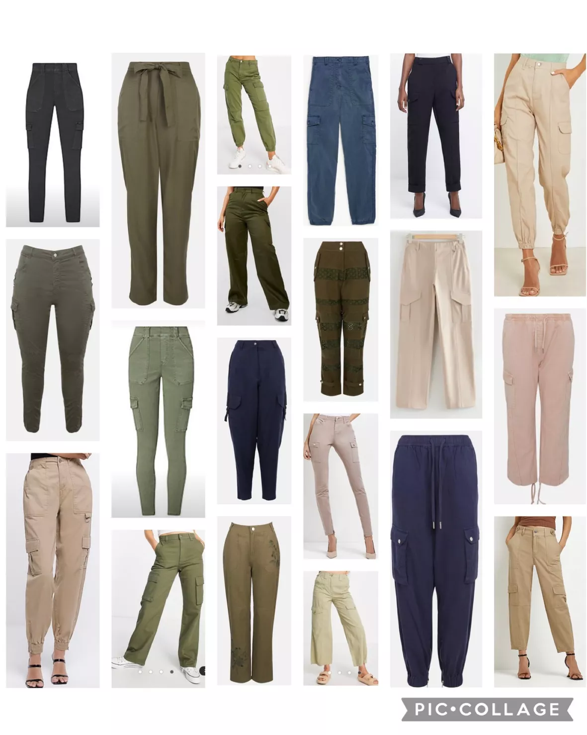 Wide cargo trousers curated on LTK