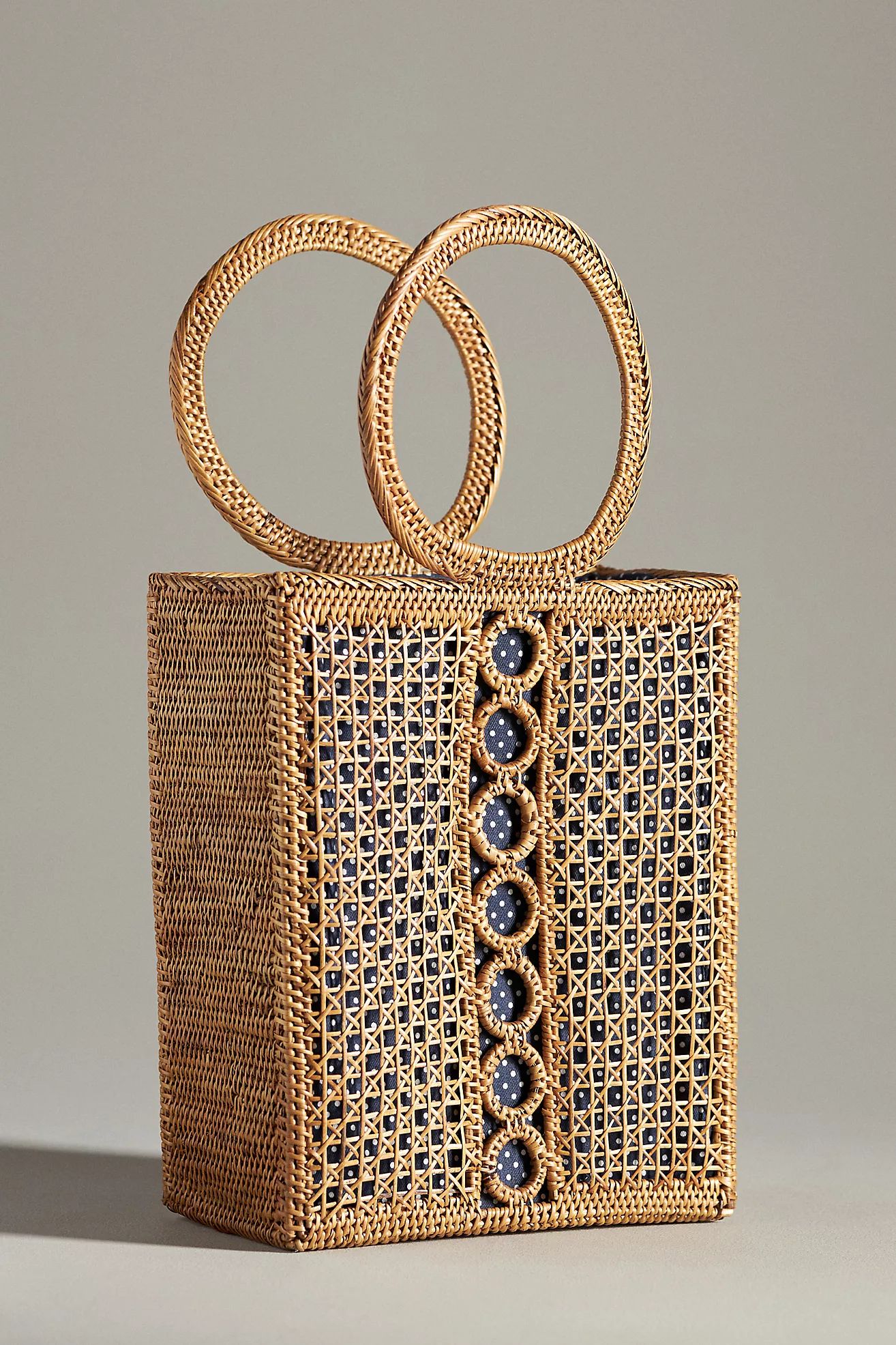 Woven Textured Bali Tote | Anthropologie (US)
