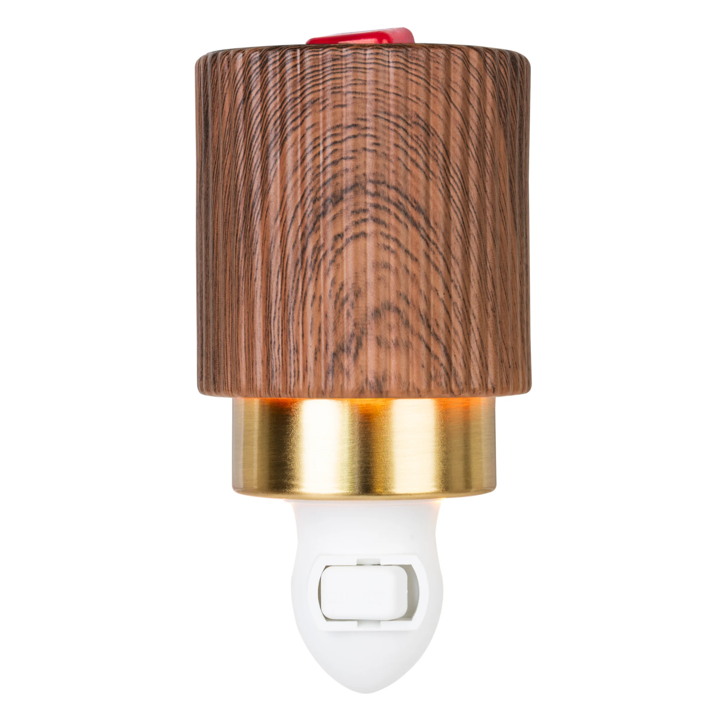 Better Homes & Gardens Accent Wax Warmer, Ribbed Wood | Walmart (US)