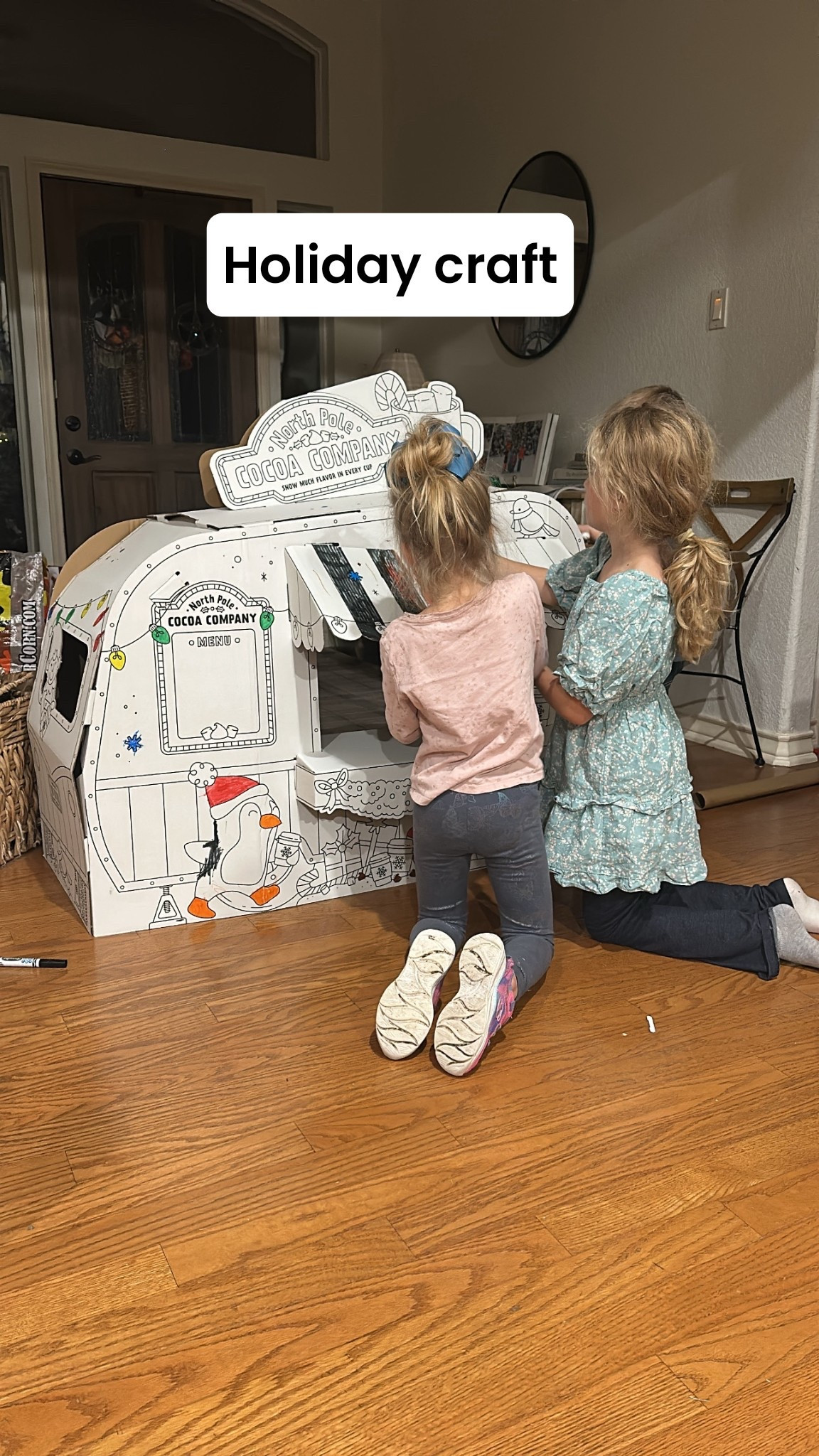 Kids’ holiday hot cocoa camper, creative Christmas activity that keeps them busy for hours. 

Holiday craft, #KidsChristmasActivity #HolidayKidsCrafts #CozyMomFavorites #ChristmasGiftsForKids #LTKKids #LTKHoliday #CreativePlay #MomOfFive

#LTKKids #LTKmomlife #LTKHoliday