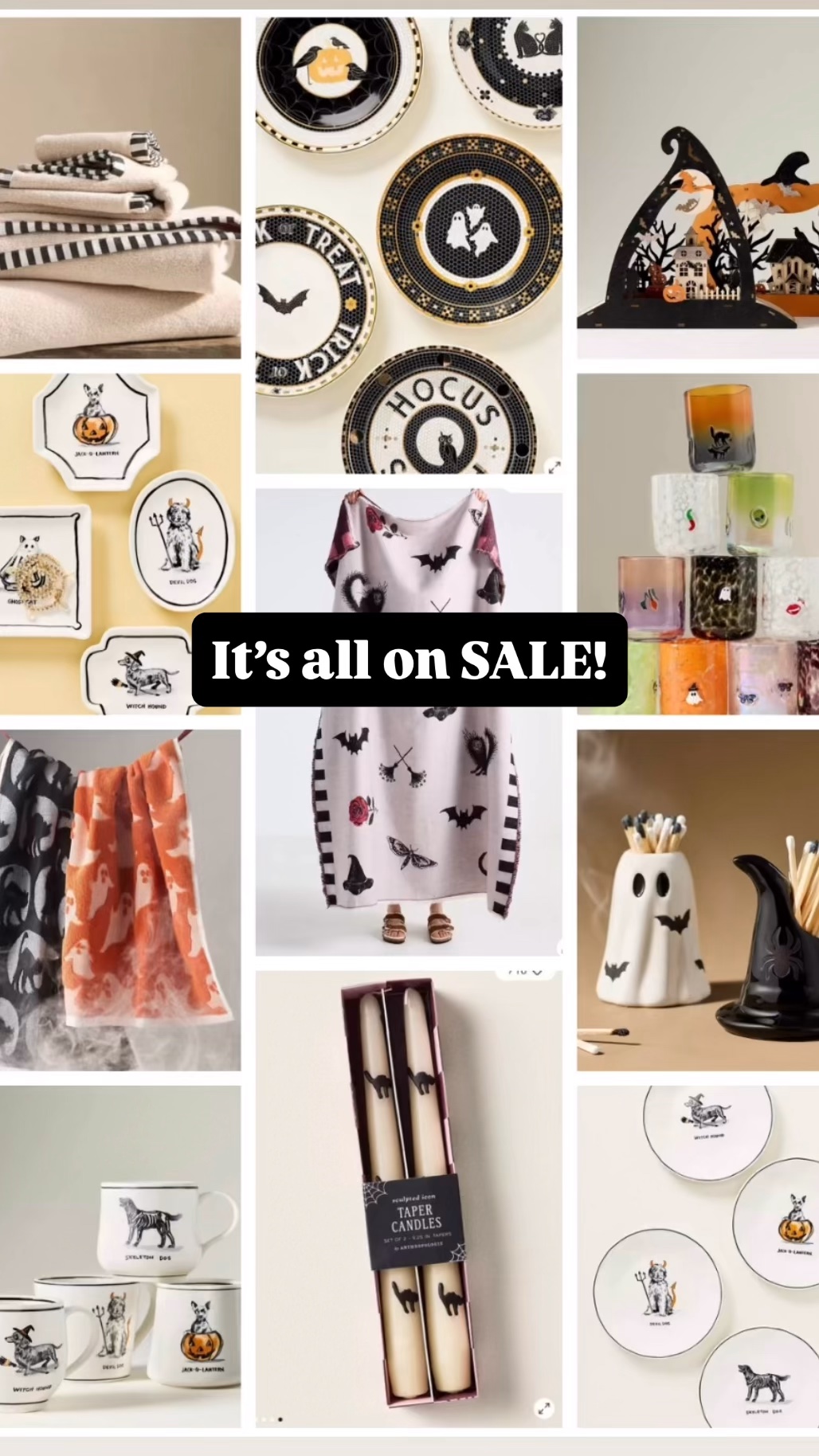 Anthropologie Halloween on sale. Anthro home. Bistro.

#LTKSaleAlert #LTKHome #LTKSeasonal