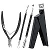 Melodysusie Acrylic Nail Clippers 4 in 1 Kit, Nail Clippers Cutters for Acrylic Nails Fake Nail T... | Amazon (US)