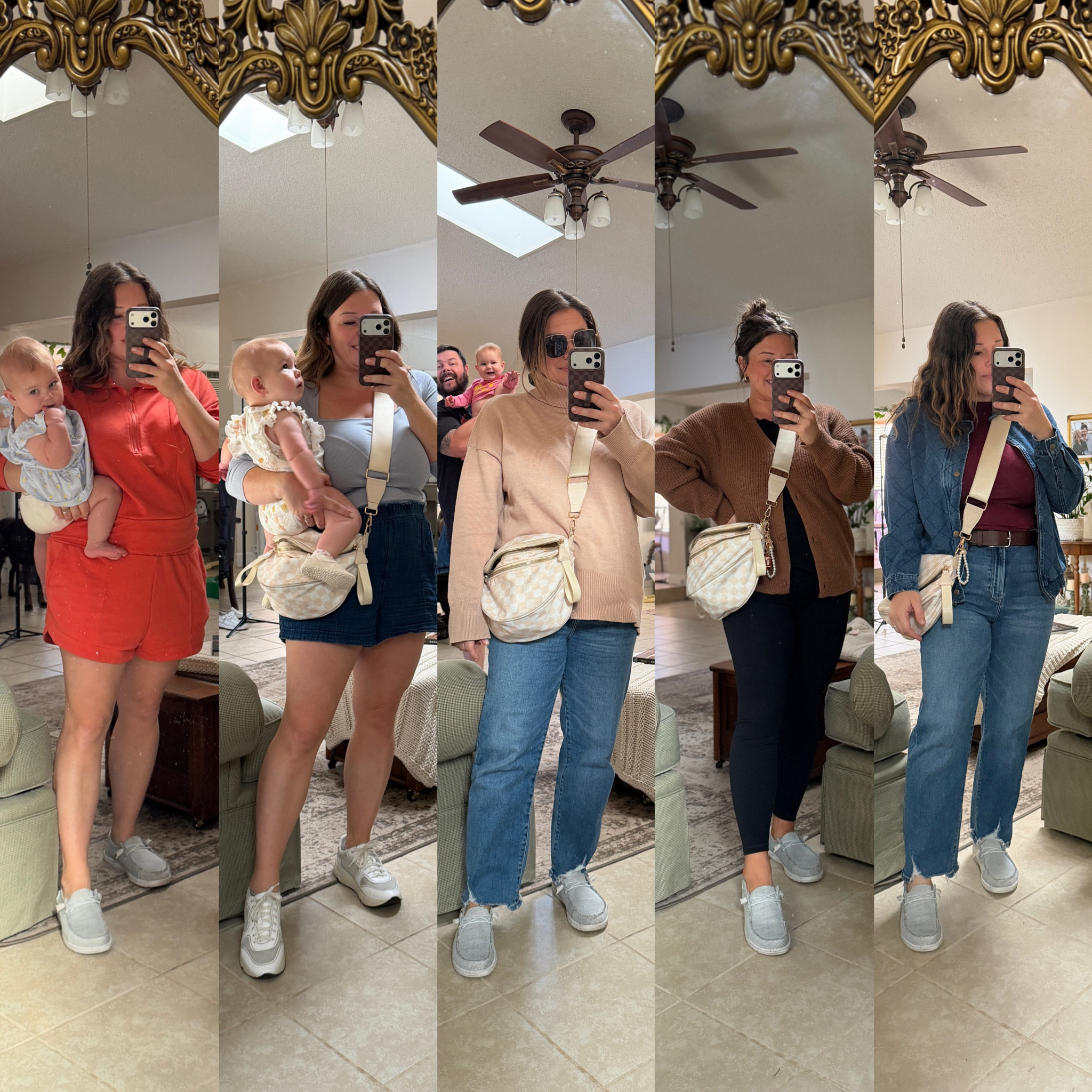 Obviously my every day mom shoe and every day mom bag are my hey dudes and my emmafy crossbody!!!! Serious so comfy and easy to look cute.

#LTKmomlife #LTKMidsize #LTKdayinmylife