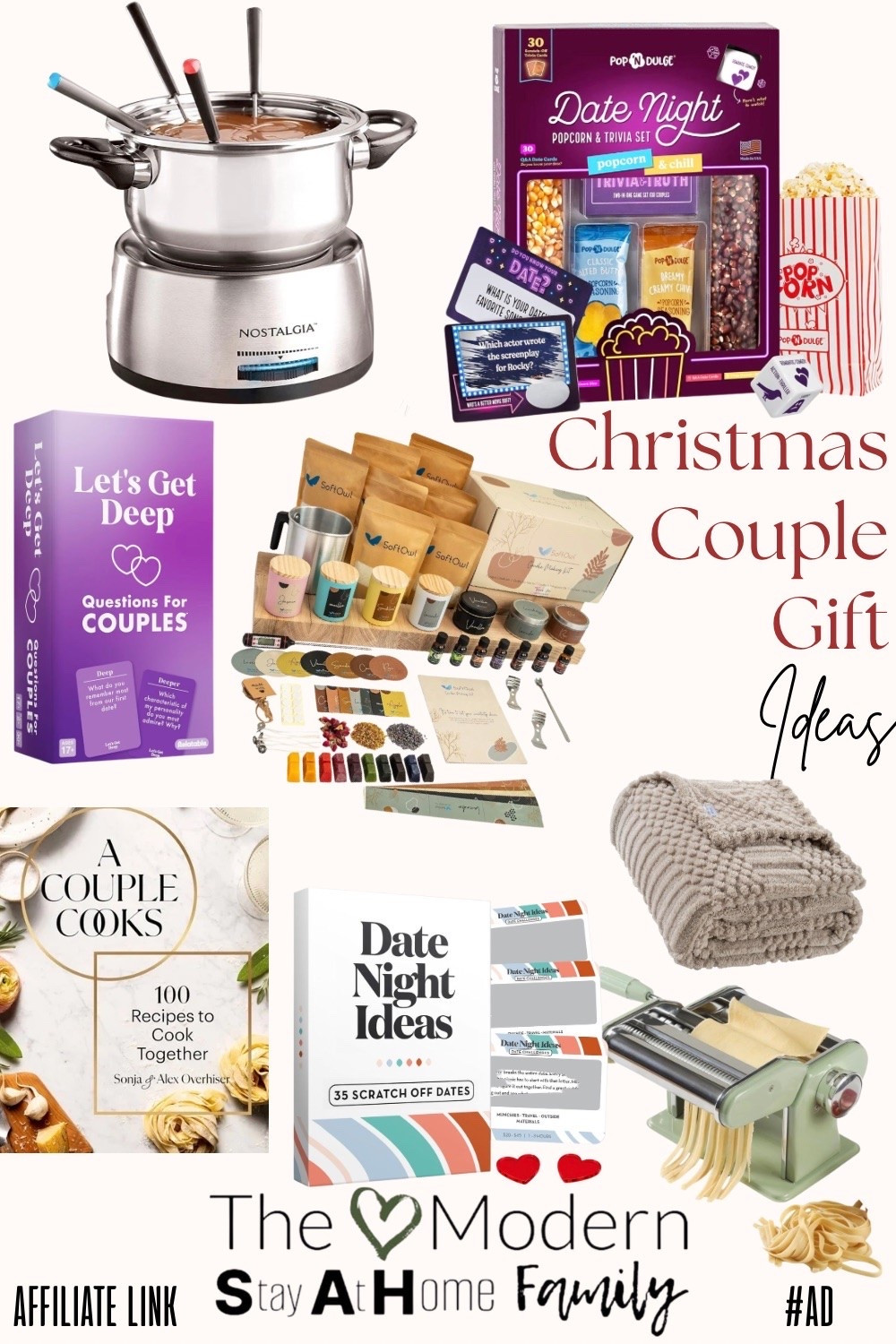 Christmas gift shopping for couples just got easier! 🎄 Whether you’re shopping for your husband, wife, boyfriend, girlfriend, or a couple who loves spending quality time together, these Christmas gift ideas are perfect for making memories and enjoying something special together. From fun date night gifts and cozy at-home activities to thoughtful gifts, unique experiences, and practical finds, these are gifts couples will actually love using together. Perfect for Christmas gifts for him and her, anniversary gifts, newlywed gifts, and anyone who loves meaningful time together. Save this list for your holiday shopping and find something special for your favorite couple!

Christmas gifts for couples, gift ideas for couples, gifts for him and her, Christmas gifts for married couples, unique couple gifts, romantic Christmas gifts, thoughtful gifts for couples, date night gifts, gifts couples can enjoy together, Christmas gift guide, holiday gift ideas, gifts for newlyweds, anniversary gifts for couples, fun gifts for couples, his and hers gifts, couple Christmas gift ideas, quality time gifts, Christmas presents for couples, gifts for boyfriend and girlfriend, holiday shopping ideas.

#LTKmomlife #LTKMens #LTKSaleAlert