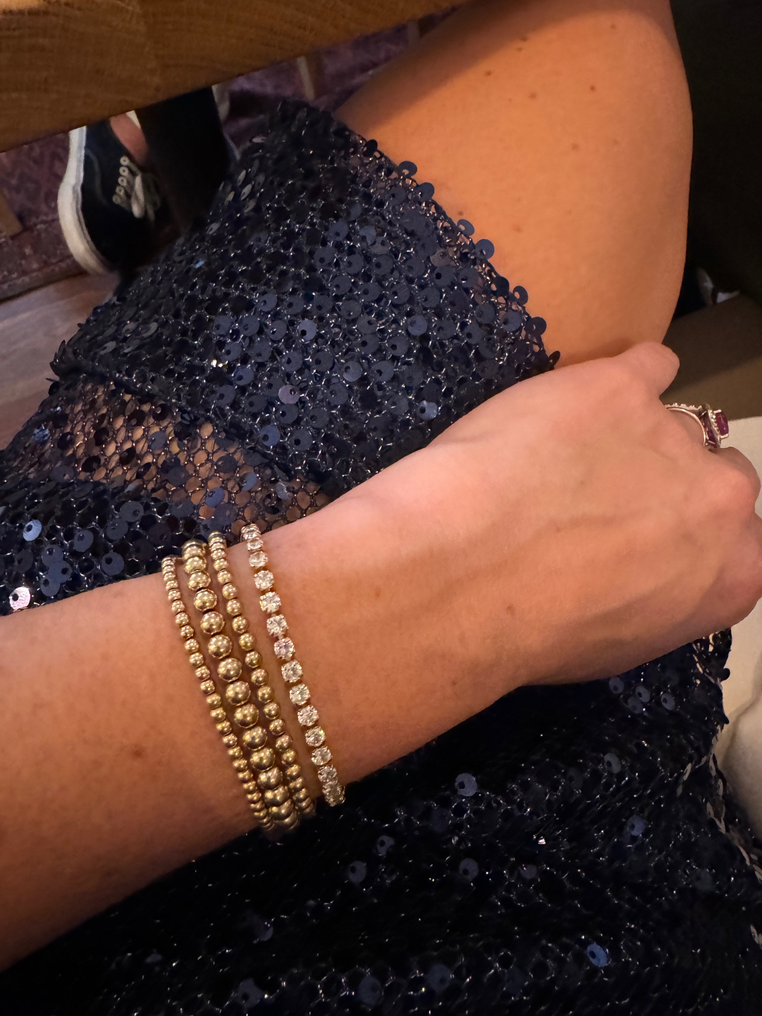 My most used bracelet sets.