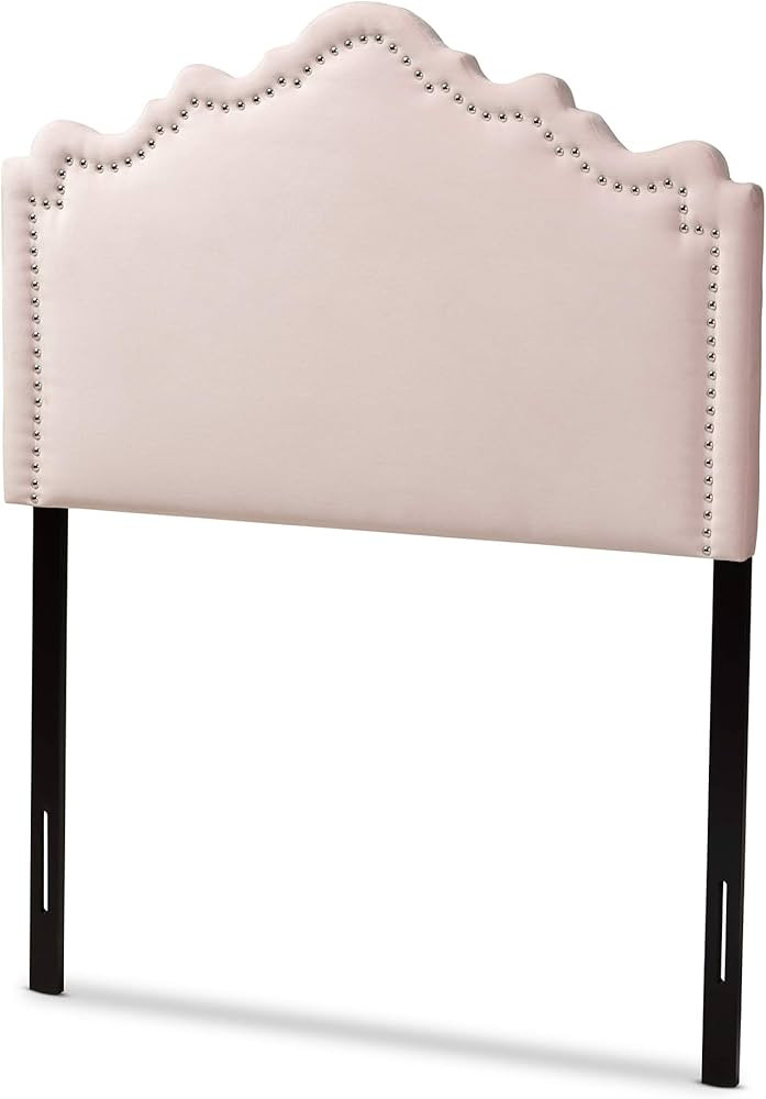 Baxton Studio Headboards, Twin, Light Pink | Amazon (US)