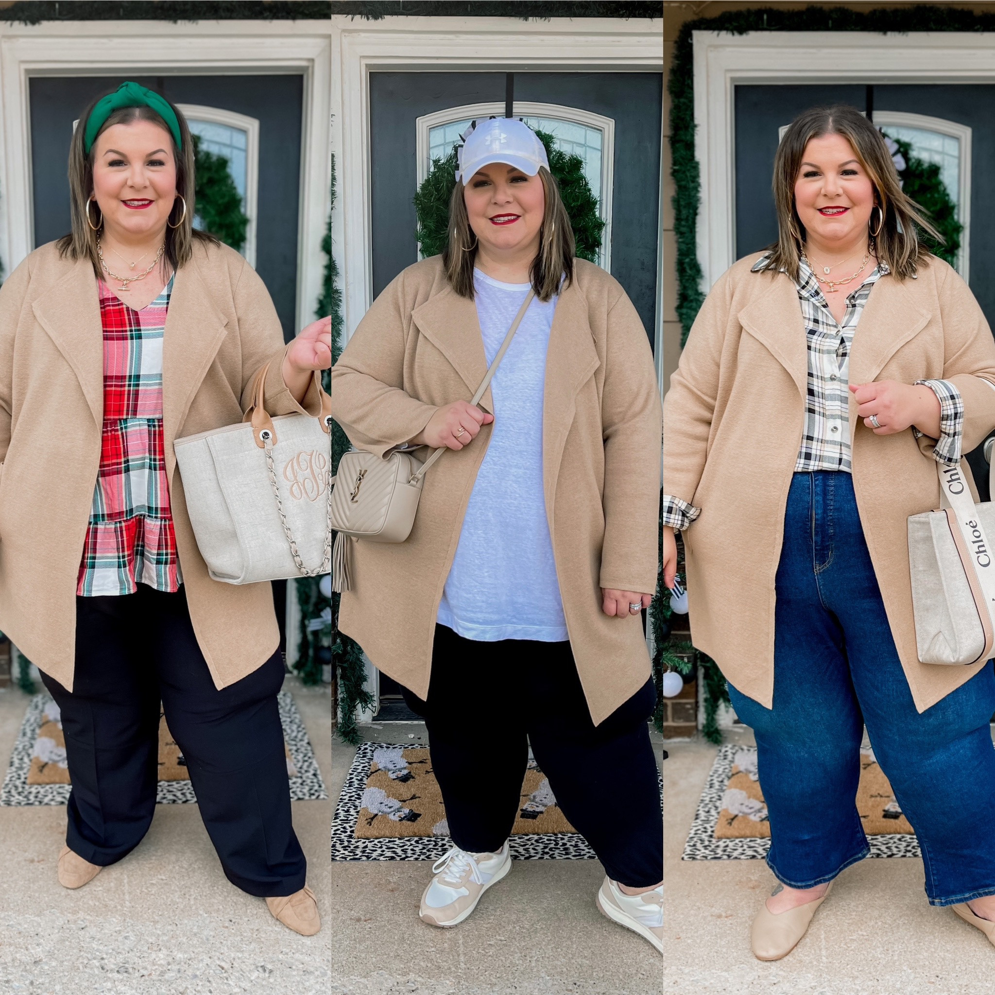 The J.Crew sweater blazer/coatigan is 50% off today! I have the 2X on here. This is the perfect piece for your plus size outfits and would make such a great holiday gift! 

#LTKcurves #LTKHoliday #LTKGiftGuide