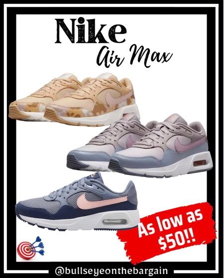 Womens Nike Air Max!!! FOUR colors are just $50-$59!


#LTKstyletip #LTKunder50 #LTKsalealert