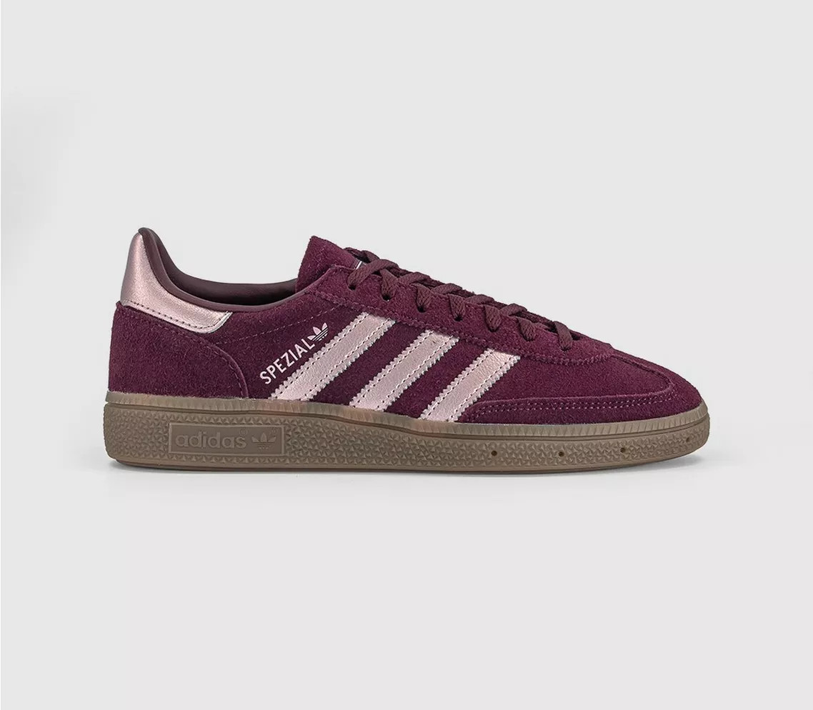Maroon Vapour Grey Metallic Gum | Office Shoes (UK)