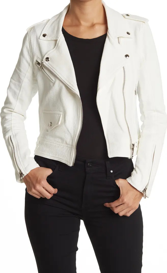 Crepe Moto Jacket | Nordstrom Rack