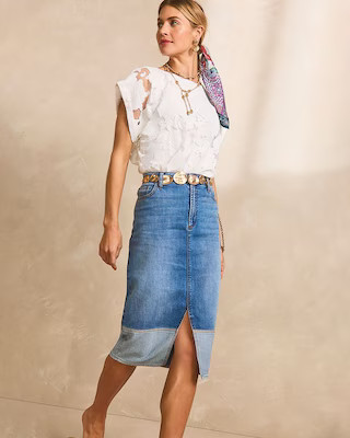 High-Rise Jean Skirt | Chico's