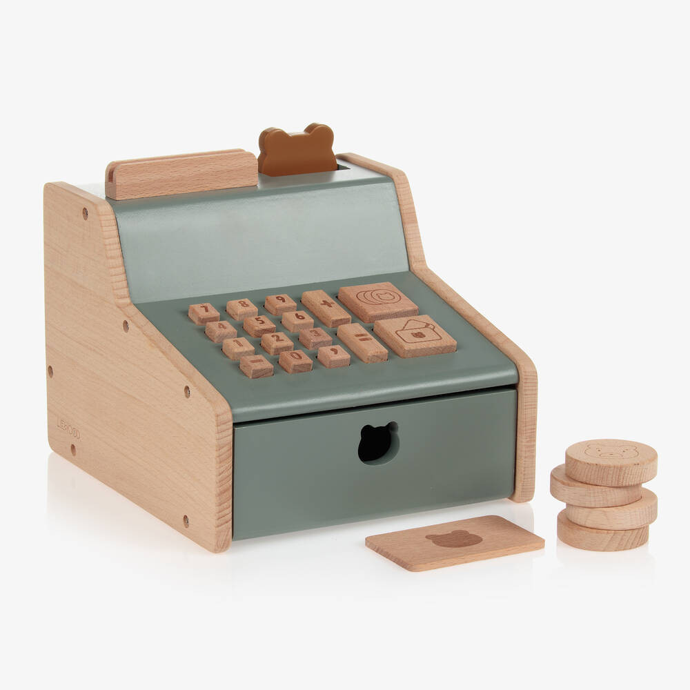 Liewood Wooden Cash Register Toy (24Cm) | Childrensalon