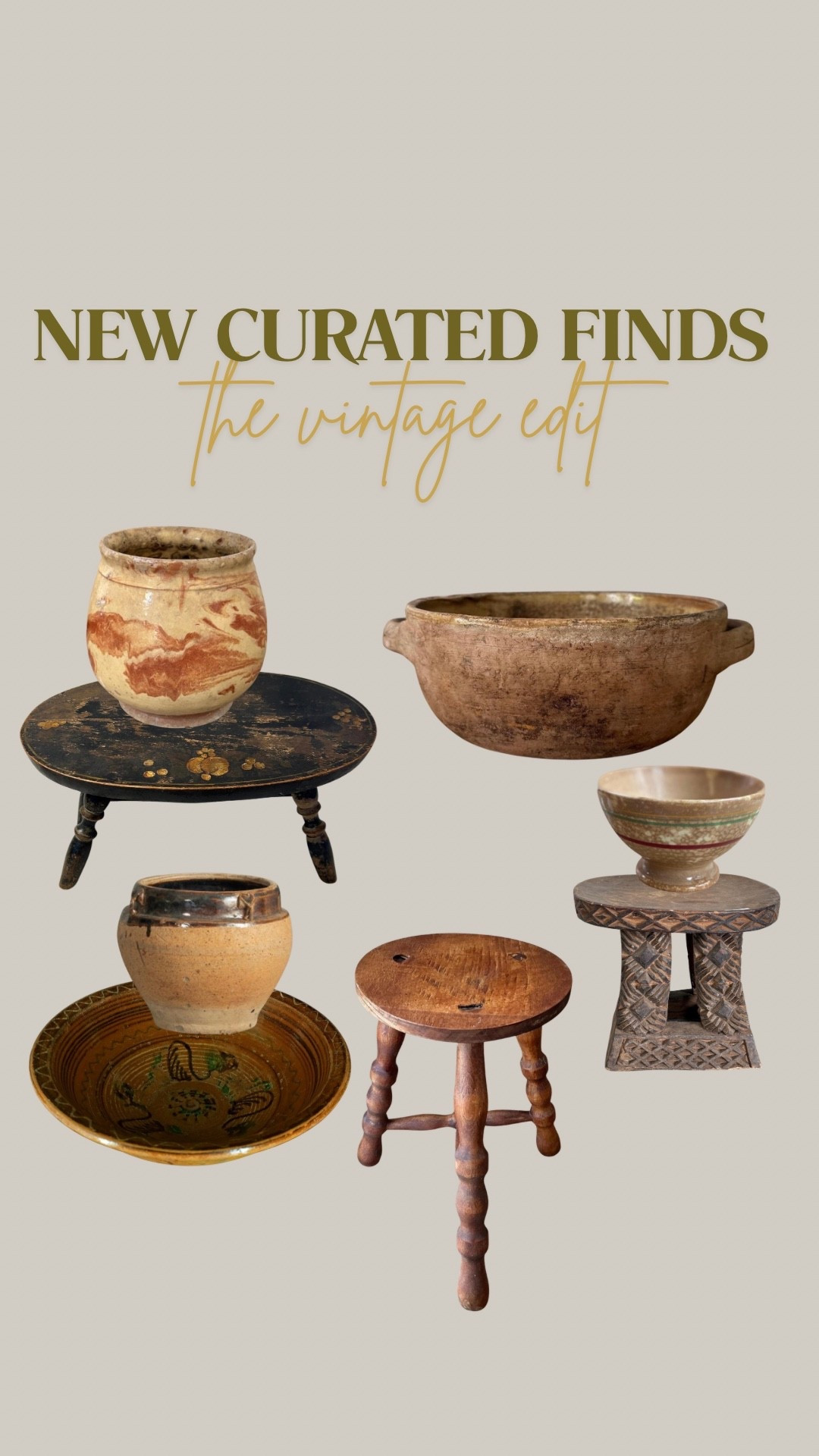 New curated vintage finds! 

#LTKOver40 #LTKSaleAlert #LTKHome