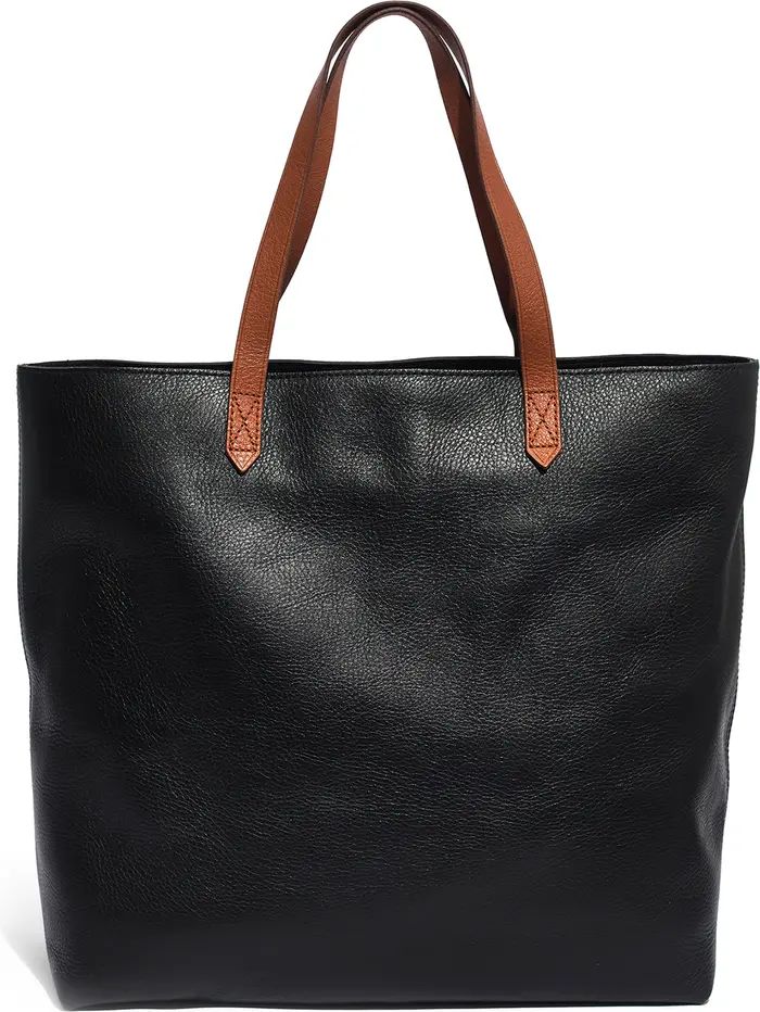 Zip Top Transport Leather Tote | Nordstrom Rack