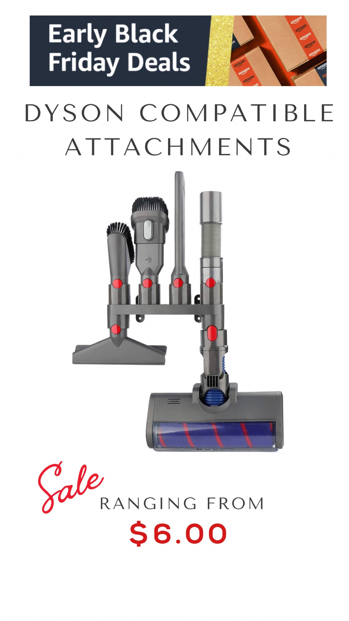 Dyson Compatible Attachments - On SALE! Starting at just $6.00  

#LTKCyberweek #LTKhome #LTKsalealert