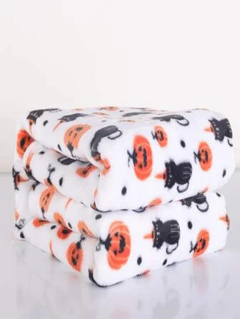 Pumpkin Print Blanket
         
        Exclusive
        From GBP£4.00           
      4.87
  ... | SHEIN
